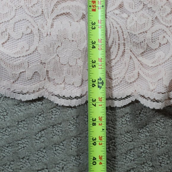 Tahari ASL Size 6 Pale Pink Lace Halter Dress - Picture 5 of 5